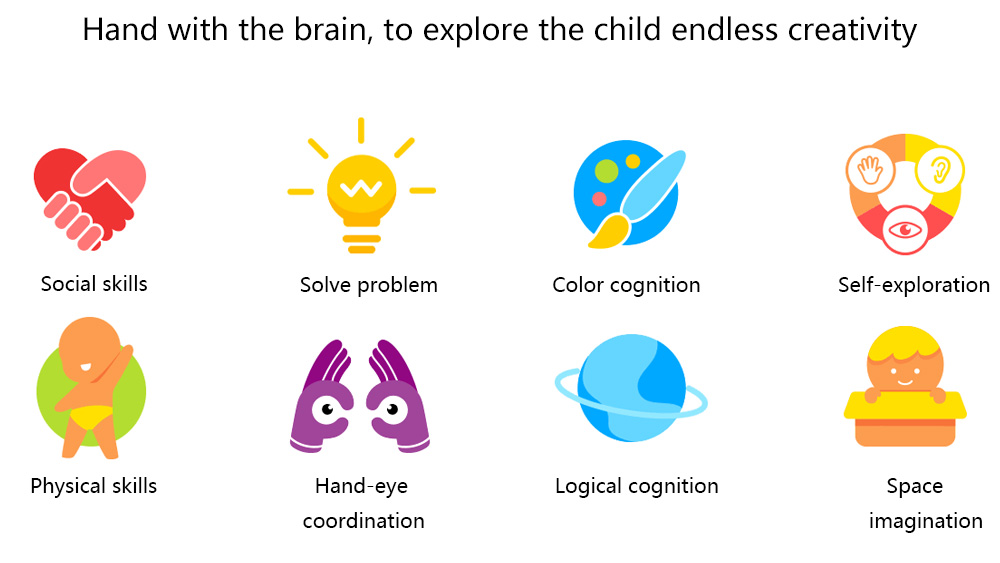 Xiaomi Mitu Magnetic Building Blocks Toy Bricks Educational Toy