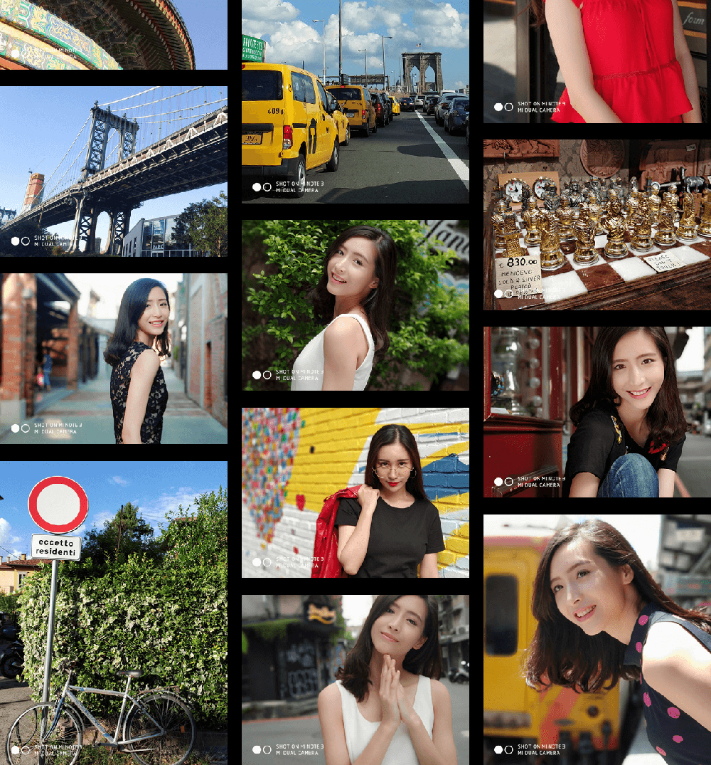 Xiaomi Mi Note 3 5.5 Inch  4G LTE Smartphone Dual 12.0MP Rear Cam + 16.0MP Front Cam 6GB 128GB Snapdragon 660 Android 7.1 NFC QC3.0 Four-sided Curved Glass Body - Black