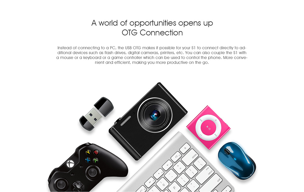 [HK Stock]BLUBOO S1 5.5 Inch 4G LTE Smartphone Corning Gorilla Glass Full Screen 4GB RAM 64GB ROM Helio P25 Dual Rear Camera Android 7.0 OTG Type-C 3500mAh - White