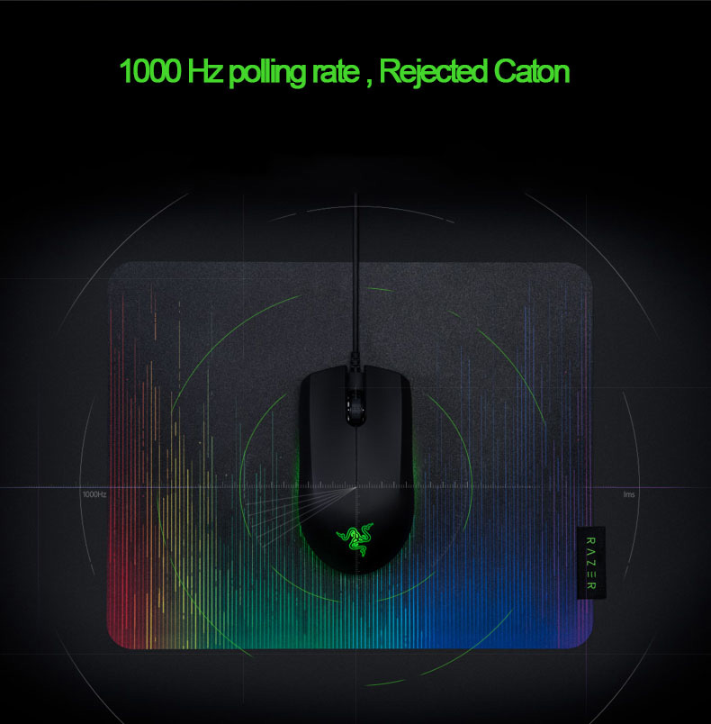 [HK Stock] Razer Jugan Wired Gaming Mouse Surround RGB Chroma Backlight 7200 DPI Ambidextrous - Black