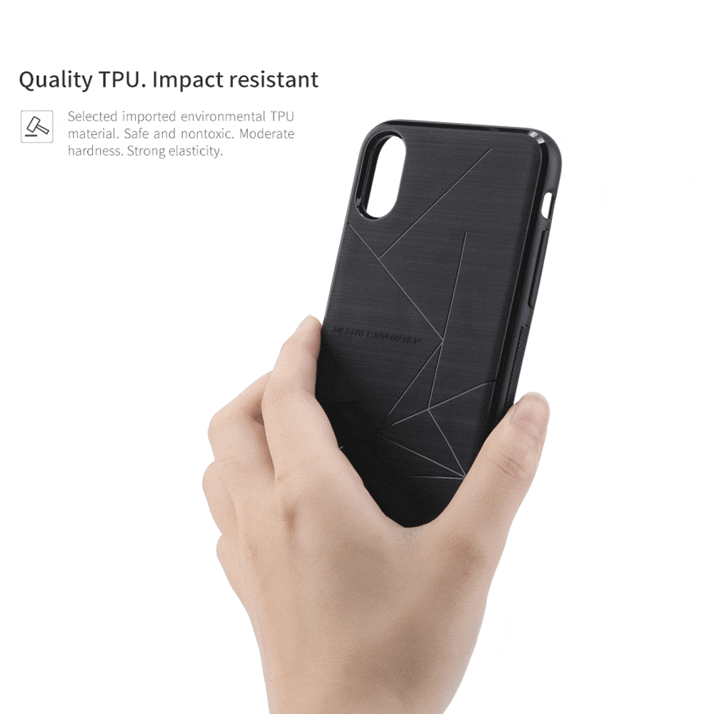 NILLKIN Magic Soft Case For iPhone X - Black