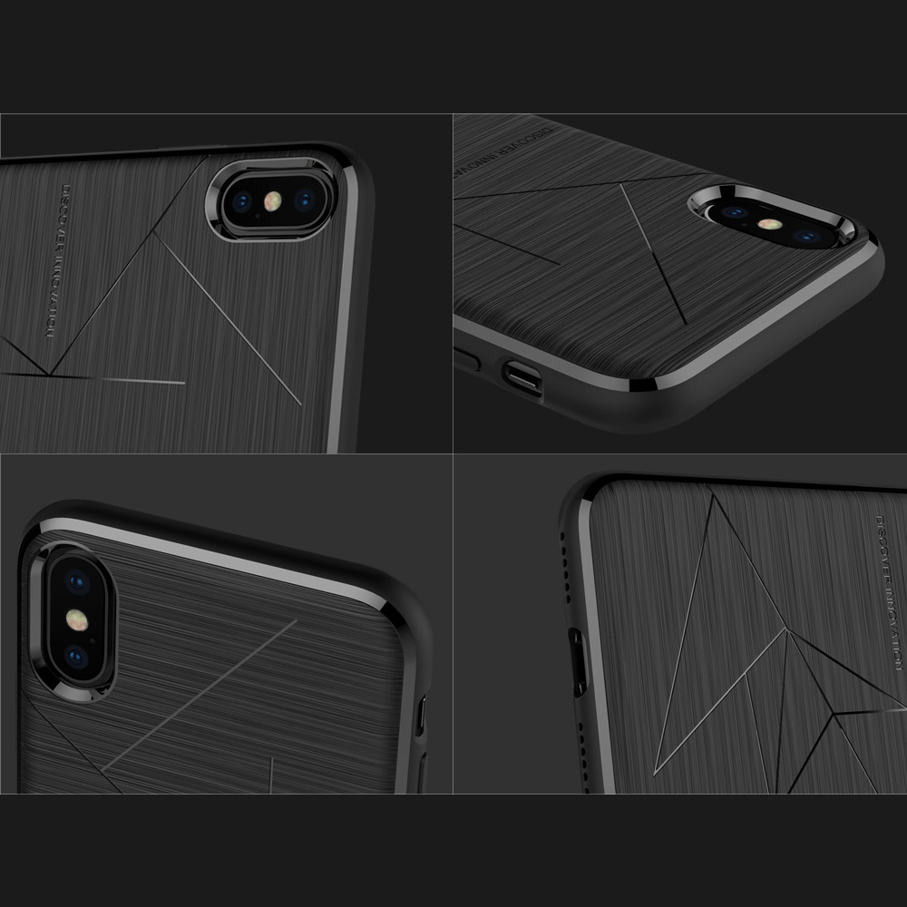 NILLKIN Magic Soft Case For iPhone X - Black