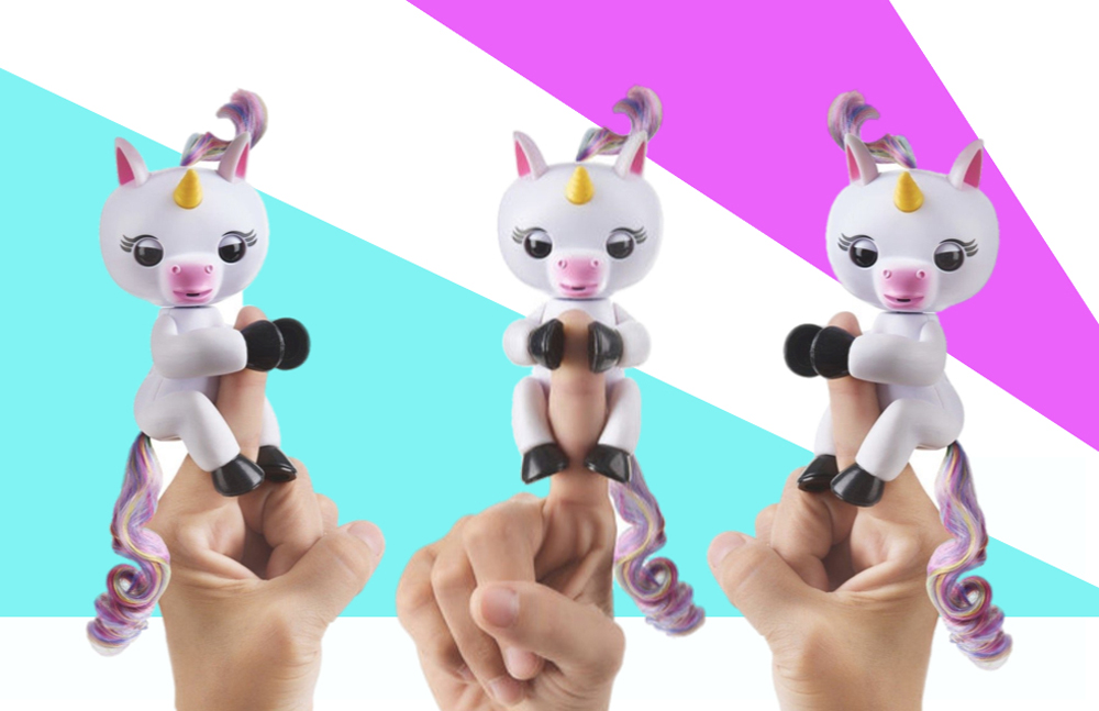 Fingerlings Interactive Baby Unicorn Smart Electronic Pet for Kids
