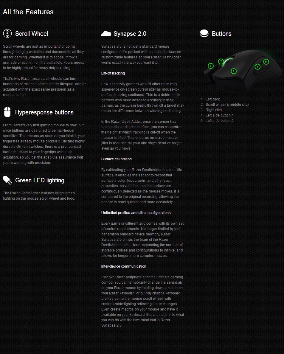 [HK Stock] Razer DeathAdder Expert Professional Wired Gaming Mouse Optical e-Sports Ergonomic 6400 DPI - Black