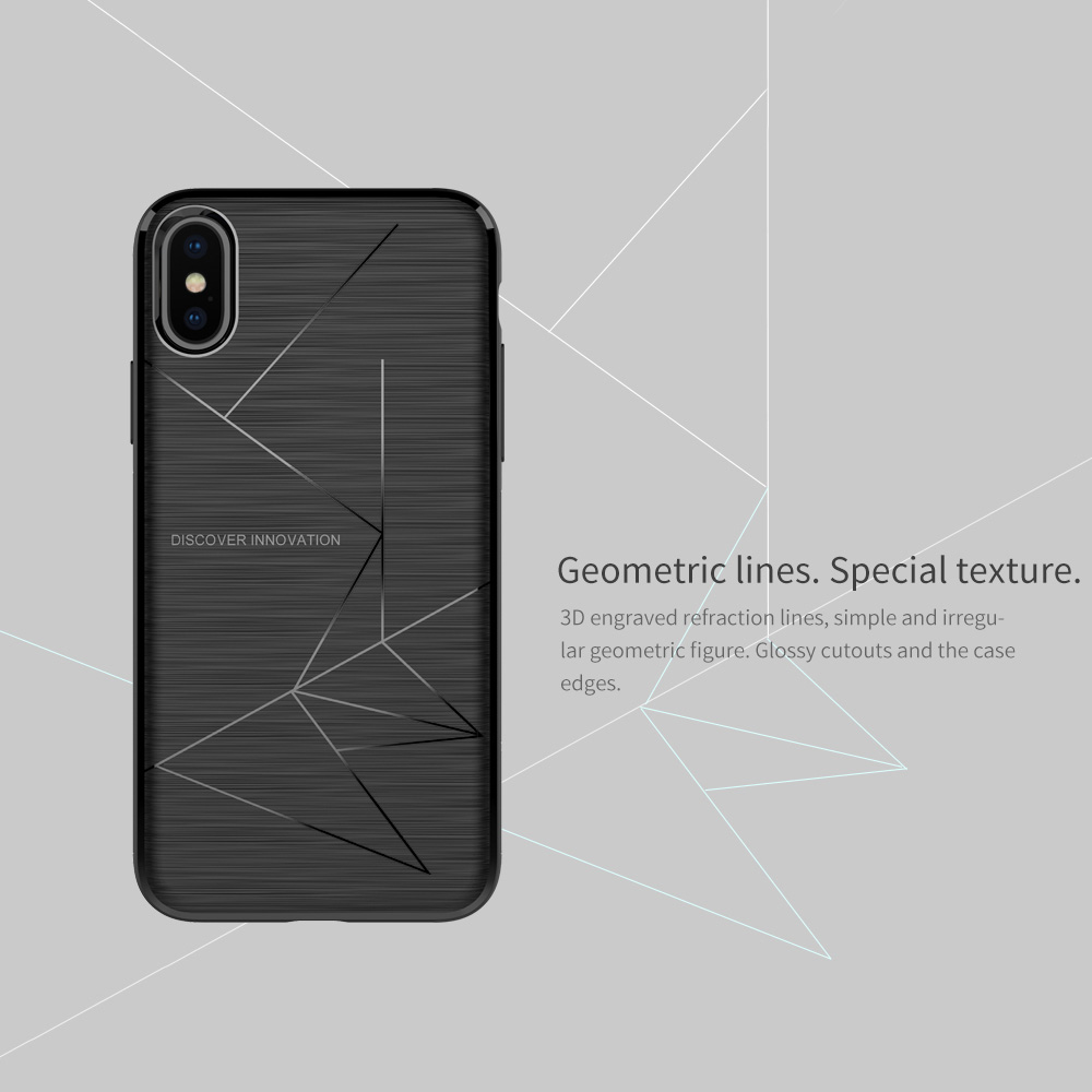 NILLKIN Magic Soft Case For iPhone X - Black