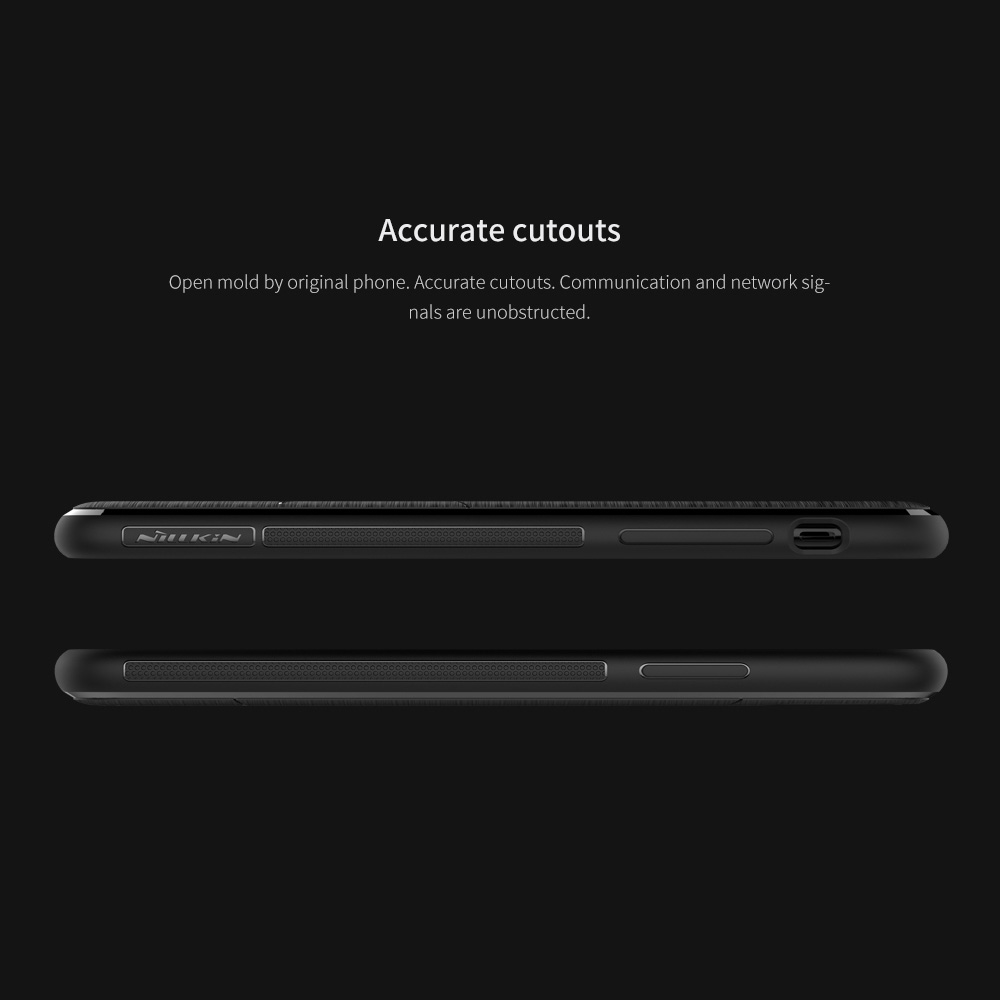 NILLKIN Magic Soft Case For iPhone X - Black