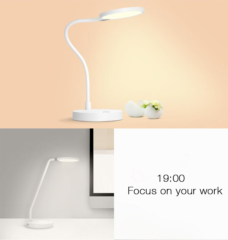 Xiaomi Mijia COOWOO Smart Lamp Mobiele 4000mAh Batterij USB Laaduitlading 4000K Kleurweergave Tafellampen Onbeschadigd -Wit