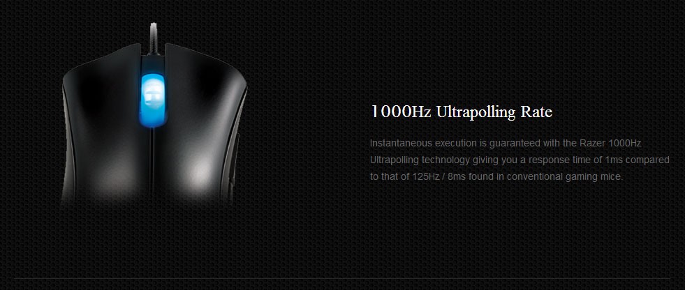 [HK Stock] Razer DeathAdder Wired Gaming Mouse Left-handed Edition Full Online Multilingual Packaging 3500 DPI - Black