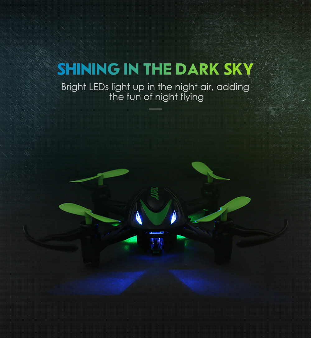JJRC H48 Mini 2.4G 4CH 6Axis Gyro 3D Flips Dual Charing Modes RC Quadcopter RTF - Green