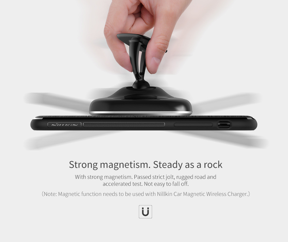 NILLKIN Magic Soft Case For iPhone X - Black