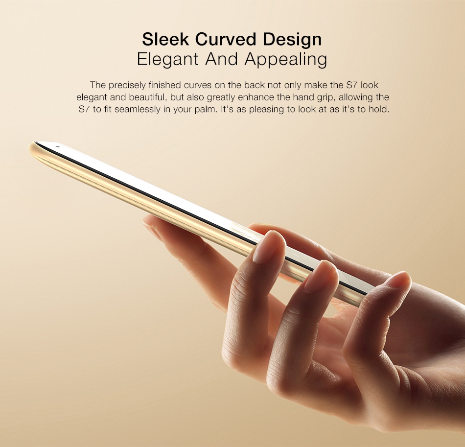 [HK Stock]Ulefone S7 5.0 Inch Smartphone HD Screen Dual Rear Camera 8GB MT6580A Quad Core Android 7.0 2500mAh Battery - Black