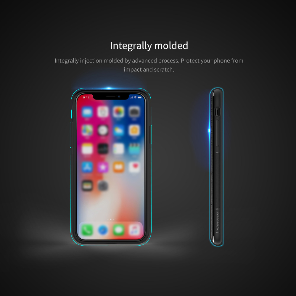 NILLKIN Magic Soft Case For iPhone X - Black
