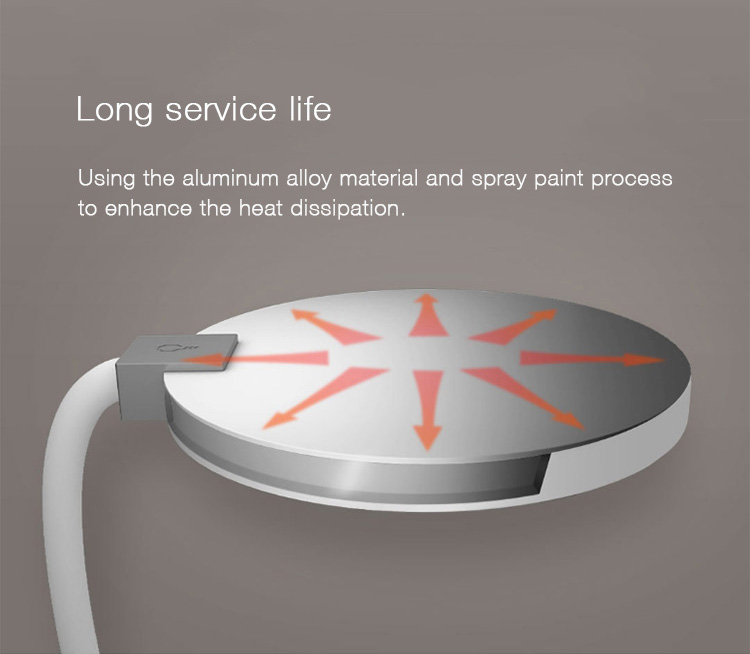 Xiaomi Mijia COOWOO Smart Lamp Mobiele 4000mAh Batterij USB Laaduitlading 4000K Kleurweergave Tafellampen Onbeschadigd -Wit