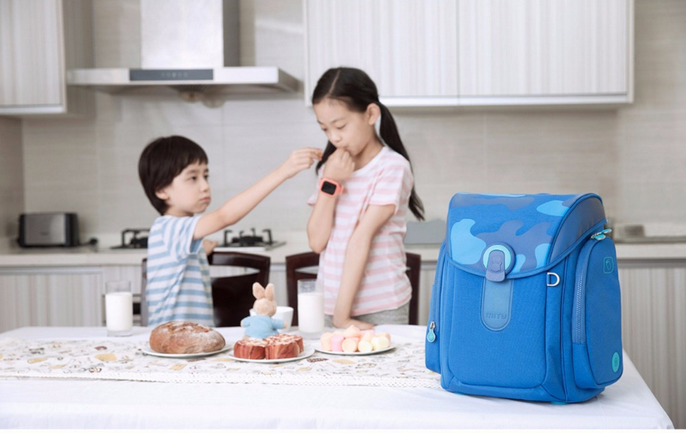 Xiaomi Mijia Mitu Backpack For Kids Lightweight 13L Capaity Waterproof Student Bags - Pink