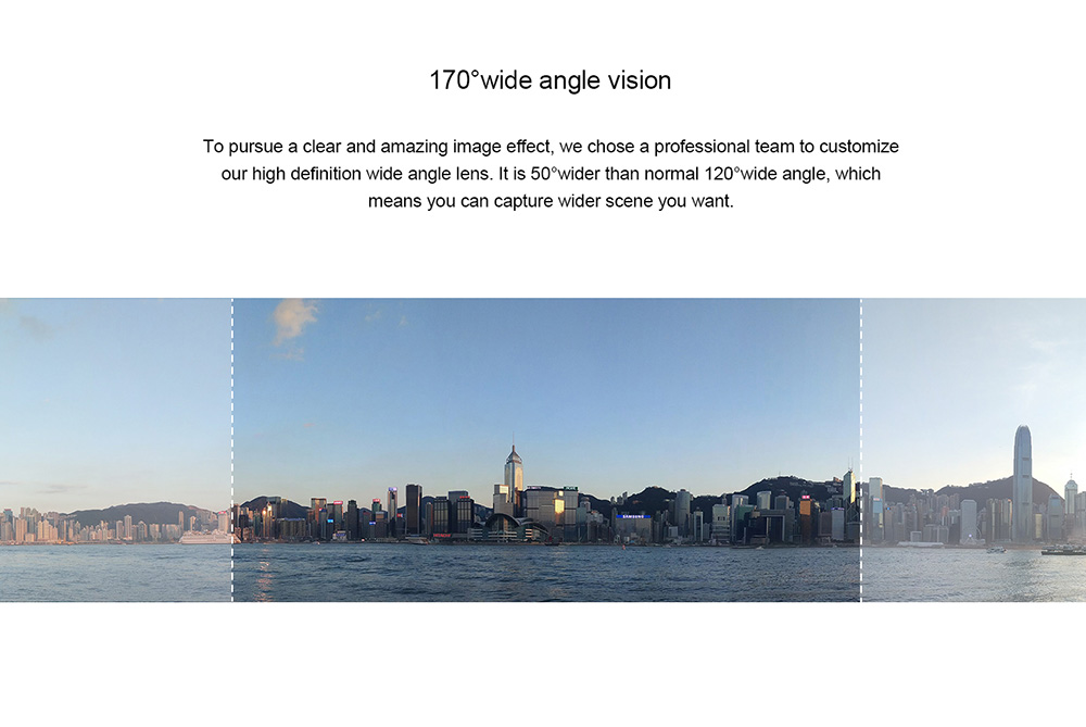 [HK Stock] Elephone REXSO Explorer X Allwinner V3 2.0 Inch Display Action Camera 4K 30FPS WiFi 170 Degree Wide Angle Diving Camera - Champagne Gold