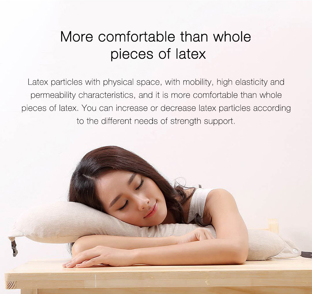 Original Xiaomi H8 U1 Multi-Functional Nursing Neck Pillow for Your Ease Traveling - Gray