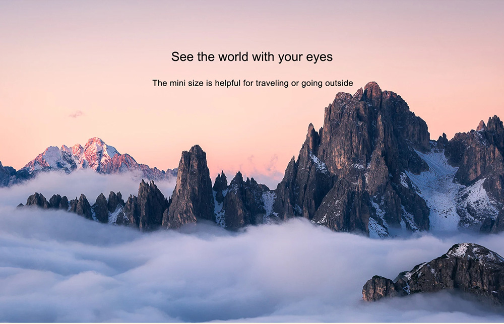 [HK Stock] Elephone REXSO Explorer X Allwinner V3 2.0 Inch Display Action Camera 4K 30FPS WiFi 170 Degree Wide Angle Diving Camera - Black