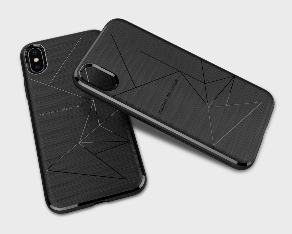 NILLKIN Magic Soft Case For iPhone X - Black