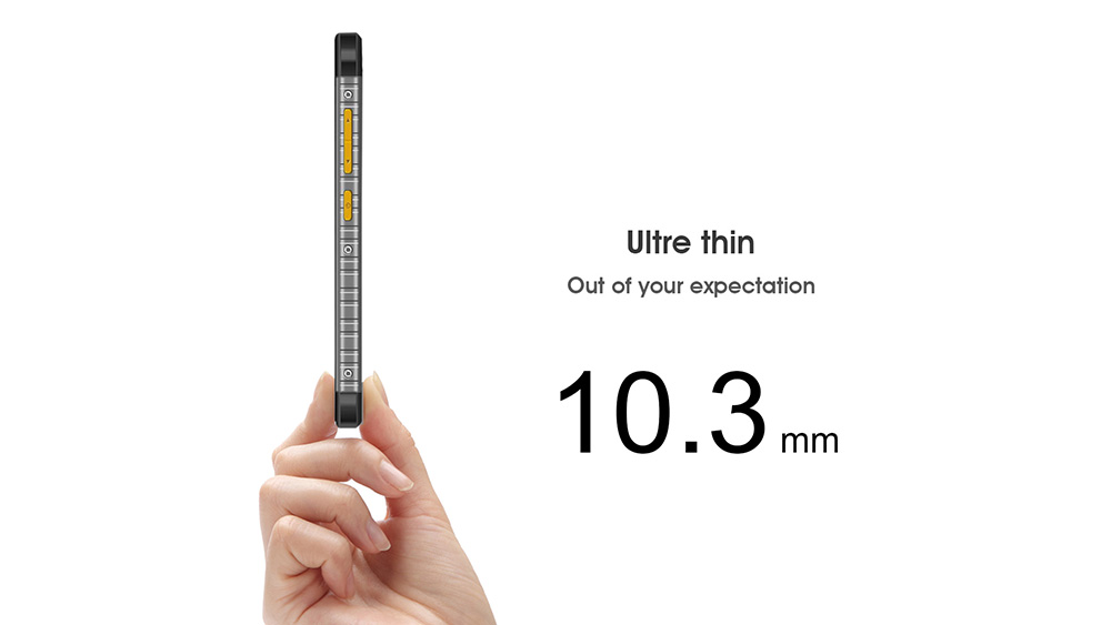 [HK Stock]E&L S30 4.7 Inch 4G LTE Smartphone IP68 Waterproof Corning Gorilla Glass Screen 2GB 16GB 13.0MP Cam MTK6737 Quad Core Android 7.0 Fast Charge - Black