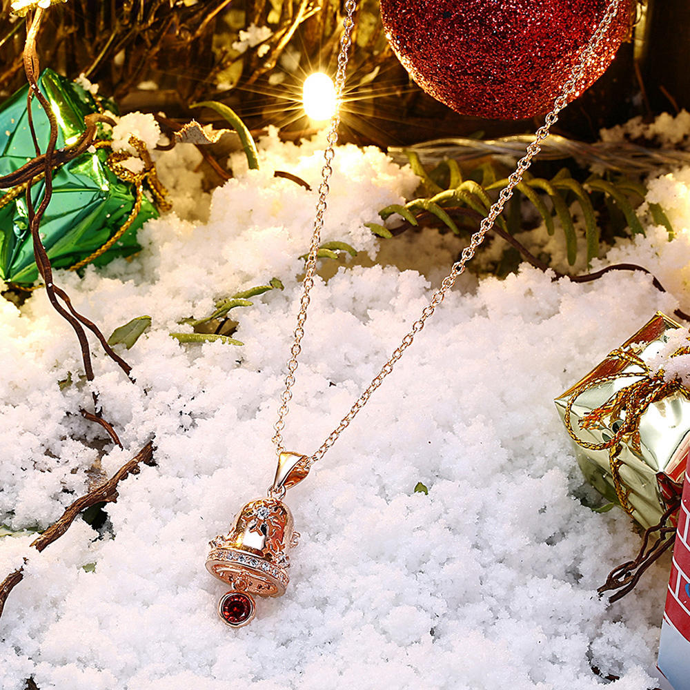LKN18KRGPN1211-B Christmas Necklace Charm Chain Pendant Jewelry Gift 8 LKN18KRGPN1211-B Christmas Necklace Charm Chain Pendant Jewelry Gift