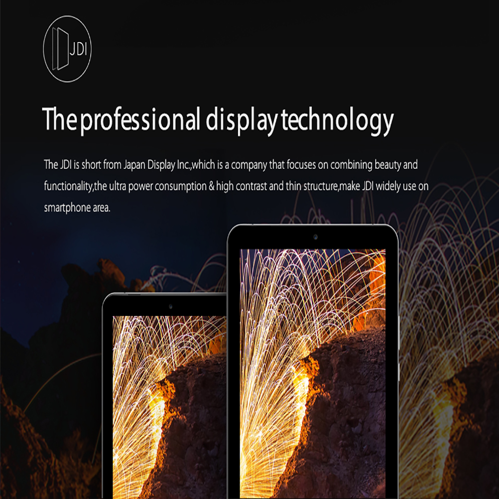 ALLDOCUBE  X9 4G/64G Android6.0 Phablet 8.9 Inch Display Fingerprint Identification 4GB RAM 64GB ROM Dual Camera - Black