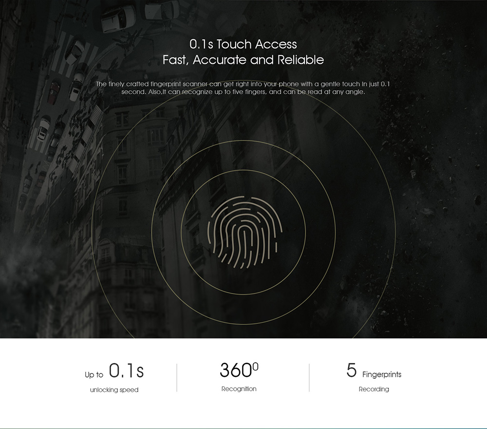 [HK Stock]BLUBOO S1 5.5 Inch 4G LTE Smartphone Corning Gorilla Glass Full Screen 4GB RAM 64GB ROM Helio P25 Dual Rear Camera Android 7.0 OTG Type-C 3500mAh - White