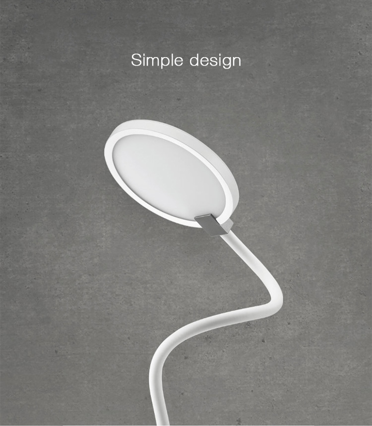 Xiaomi Mijia COOWOO Smart Lamp Mobiele 4000mAh Batterij USB Laaduitlading 4000K Kleurweergave Tafellampen Onbeschadigd -Wit