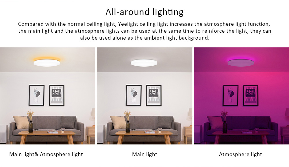 Xiaomi Yeelight Moonlight Smart Led Ceiling Light Star Version