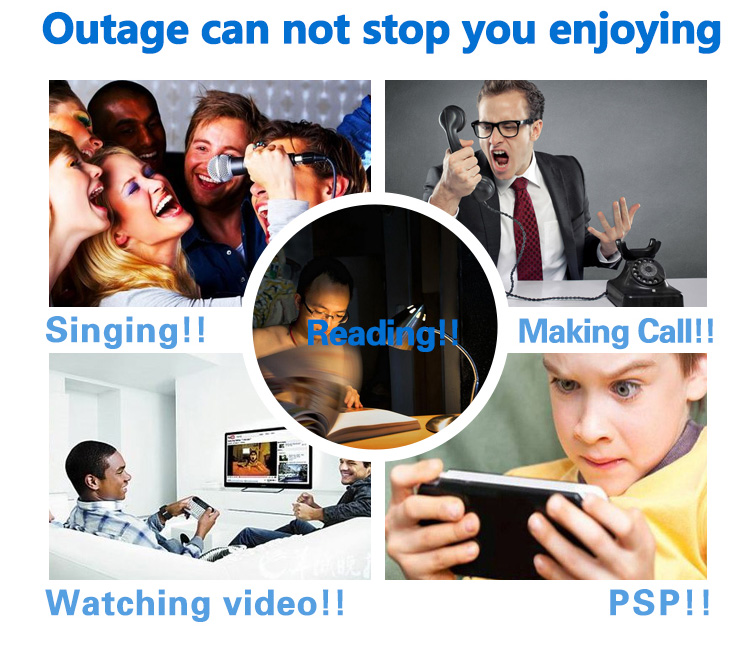 SKE GM312 Mini DC UPS 12V/2A and 5V/1A output 7800mAh Power Bank