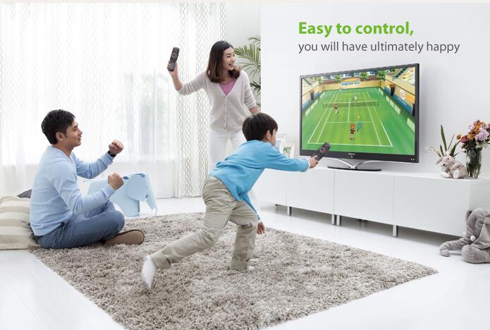 X6 6-Axis Gyro 2.4G Air Mouse Wireless QWERTY Keyboard with IR Learning for Android/Windows/Mac OS/Linux Systems - Black