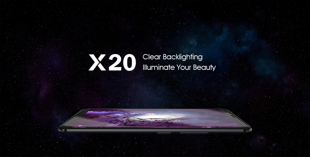 vivo X20 6.01 Inch 4G LTE Smartphone 12.0MP Dual Rear Camera Full Screen 4GB 64GB Snapdragon 660 Octa Core Android 7.1 Touch ID - Gold