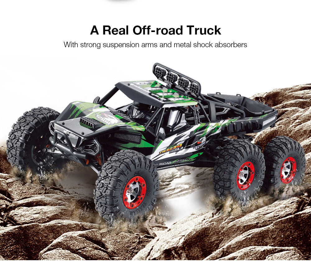 Feiyue FY06 Eagle Pro 1:12 2.4G 6WD Brushless Off-road Vehicles RC Car RTR - Red