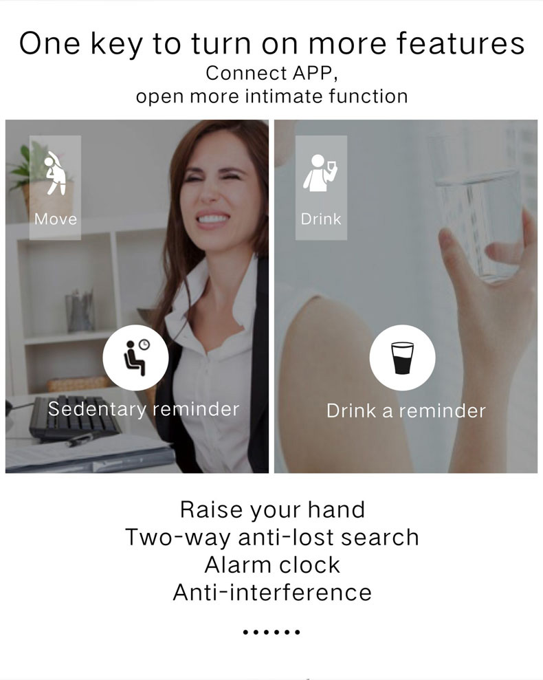 QS 90 Smartband Nordic 52832 Heart Rate Monitor Multi-language Calorie Calculation 0.96' HD OLED Bluetooth 4.0 - Red