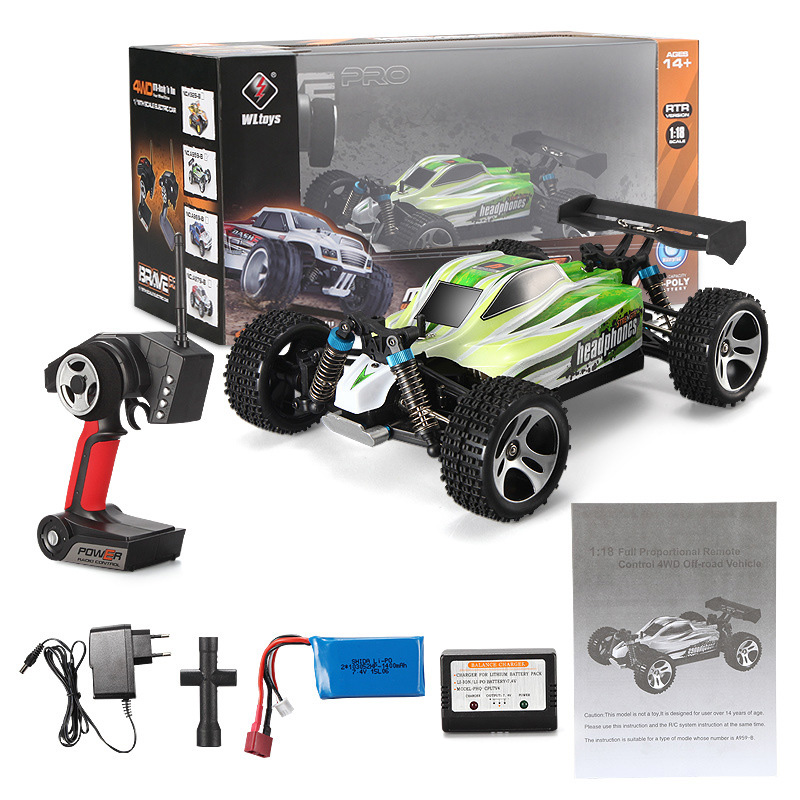 WLtoys A959-B RC Car RTR Green