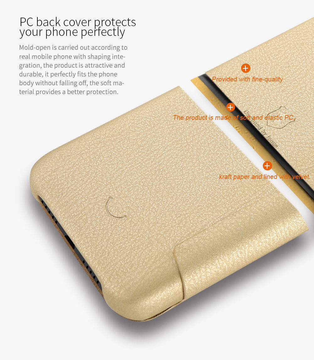 [HK Stock]Gold Xiaomi Redmi 4X Case Lenuo Le Dream Series Superior Quality PC Phone Cover