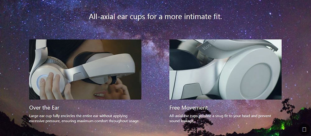 Royole-X All in One 3300PPI 1GB/16GB 3D VR Headset Immersive Virtual Reality Glasses 3D Virtual Mobile Theater - Black
