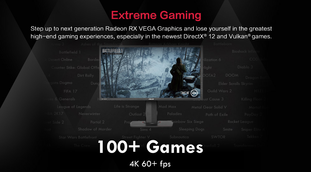 Yeston AMD Radeon RX VEGA 64 Liquid Edition 8GB HBM2 2048Bit PC Video Gaming Graphics Cards Support PCI-E X16 3.0 - Gray