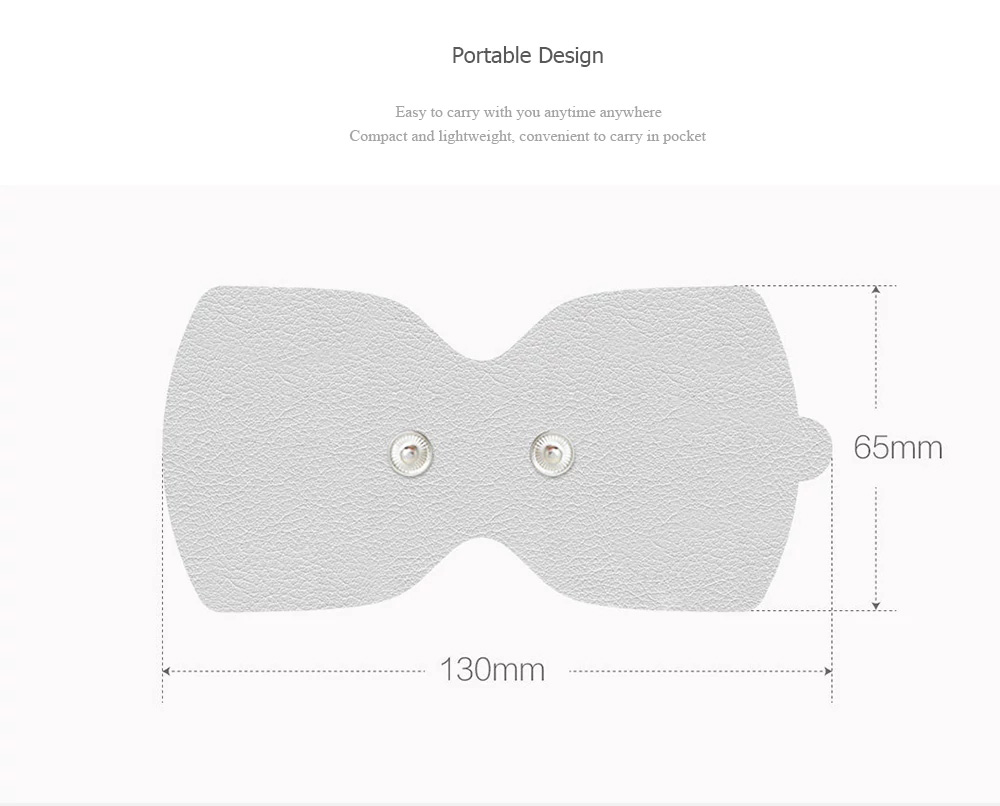2PCS Xiaomi Mijia Massage Magic Sticker for Xiaomi Mijia Electrical Massage Machine -White