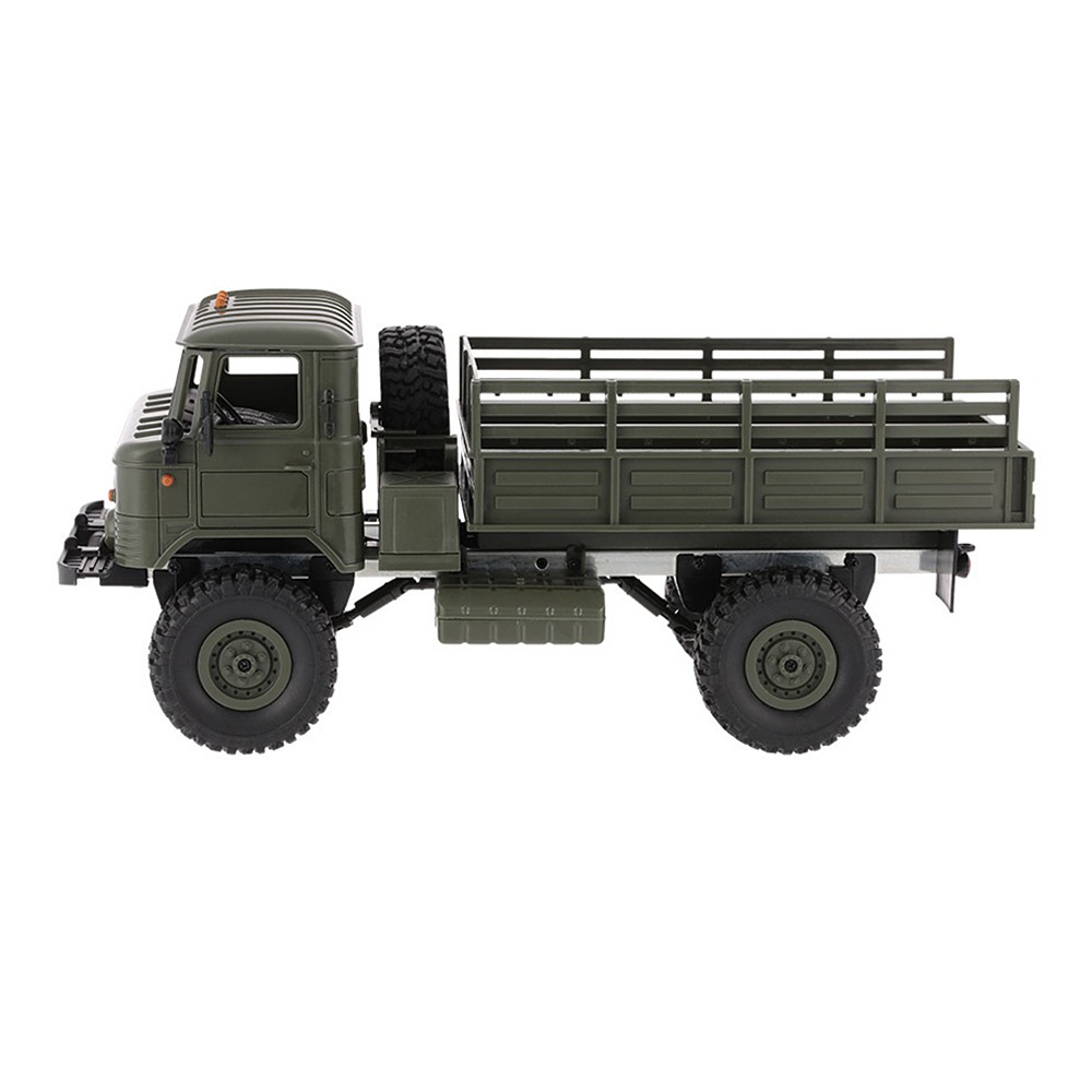 WPL B-24 2.4G 1:16 4WD Off-road Vehicles RC Car without Electronic Parts KIT - Army Green