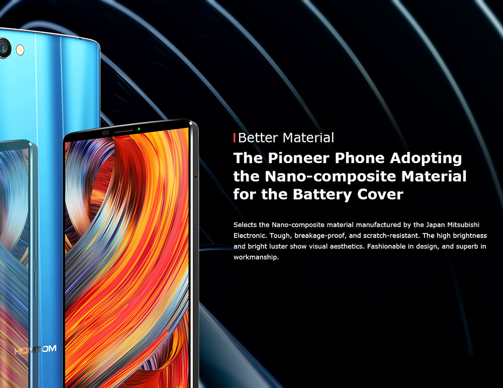 [HK Stock]HOMTOM S9 Plus 5.99 Inch Smartphone 4GB 64GB MT6750T Octa Core 16.0MP + 5.0MP Dual Rear Camera Android 7.0 Touch ID 4050mAh Fast Charge - Blue