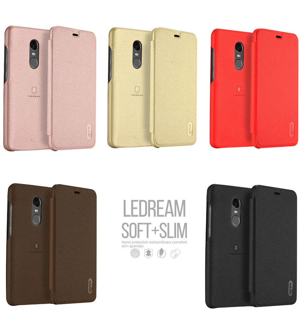 [HK Stock]Gold Xiaomi Redmi Note 4X Case Lenuo Le Dream Series Superior Quality PC Phone Cover