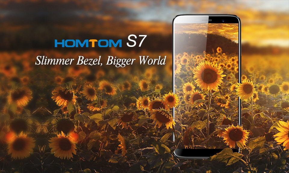 [HK Stock]HOMTOM S7 5.5 Inch Smartphone 18:9 Aspect Ratio HD Screen MT6737 Quad Core 3GB RAM 32GB ROM Dual Rear Camera Android 7.0 Touch ID 2900mAh - Silver