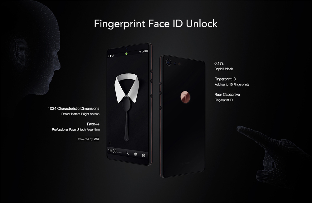 Smartisan Nut Pro 2 5.99 Inch 4G LTE Smartphone 18:9 Aspect Ratio FHD Screen 6GB 64GB Snapdragon 660 Octa core Dual Rear Camera - Red