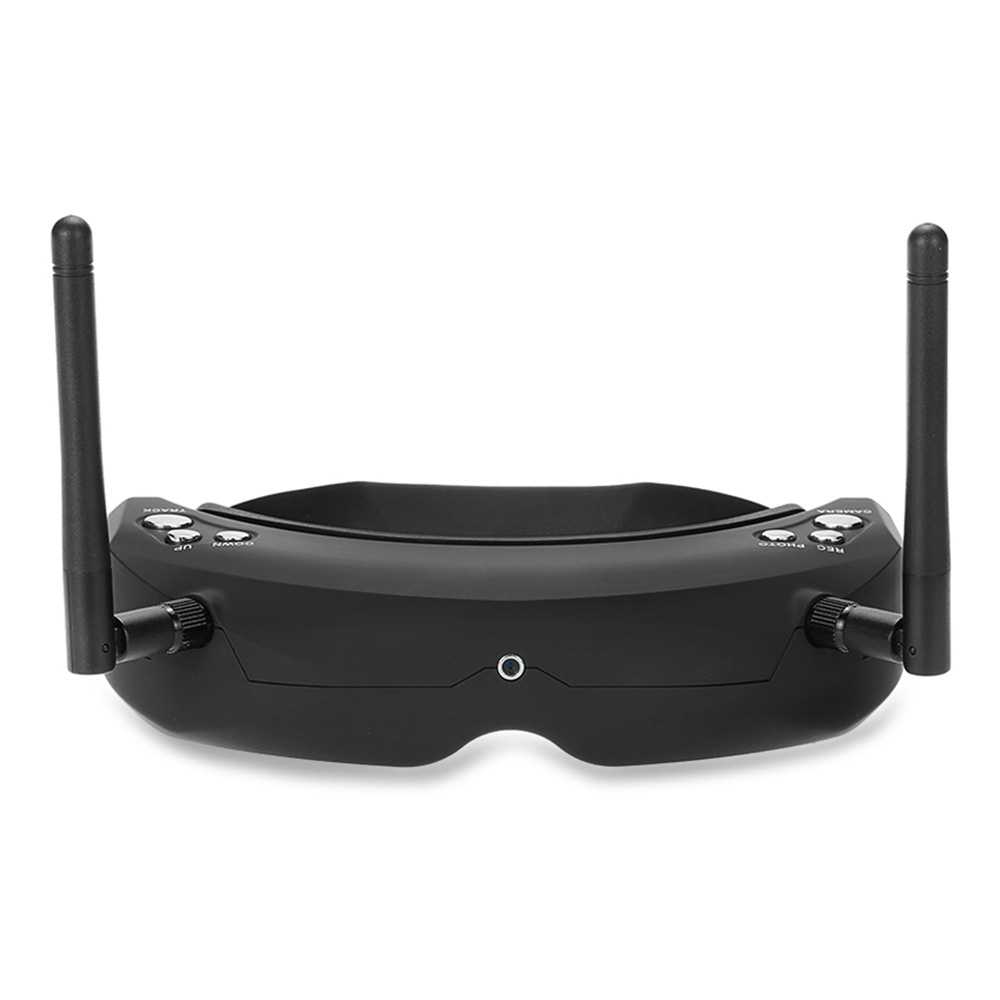 Skyzone SKY02S V+ 5.8G 48CH 854X480 3D FPV Goggles with Head Tracking HD Port DVR Playback - Black