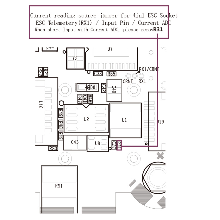 OMNIBUS F4 Pro V4 Corner Flight Controller PDB+OSD CPU STM32F405/5V BEC