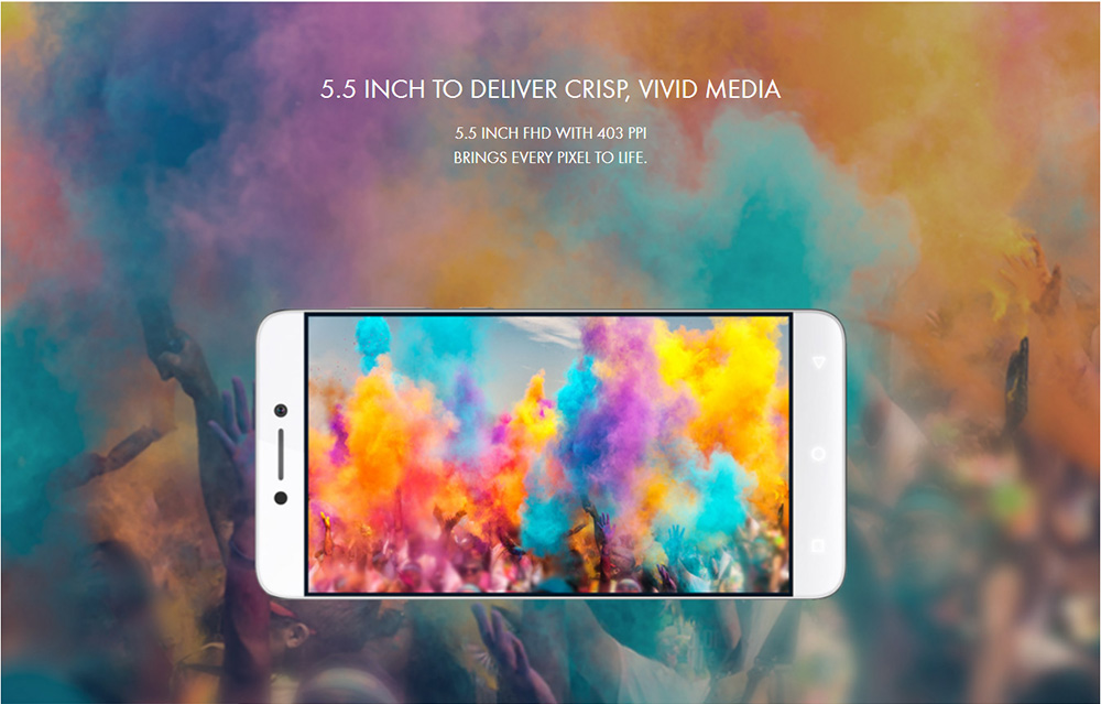 [HK Stock]Coolpad Cool dual R116 5.5 Inch Smartphone Dual 13.0MP Rear Camera Snapdragon 652 Octa Core 3GB 32GB 4000mAh Touch ID Type-C Metal Body - Gold