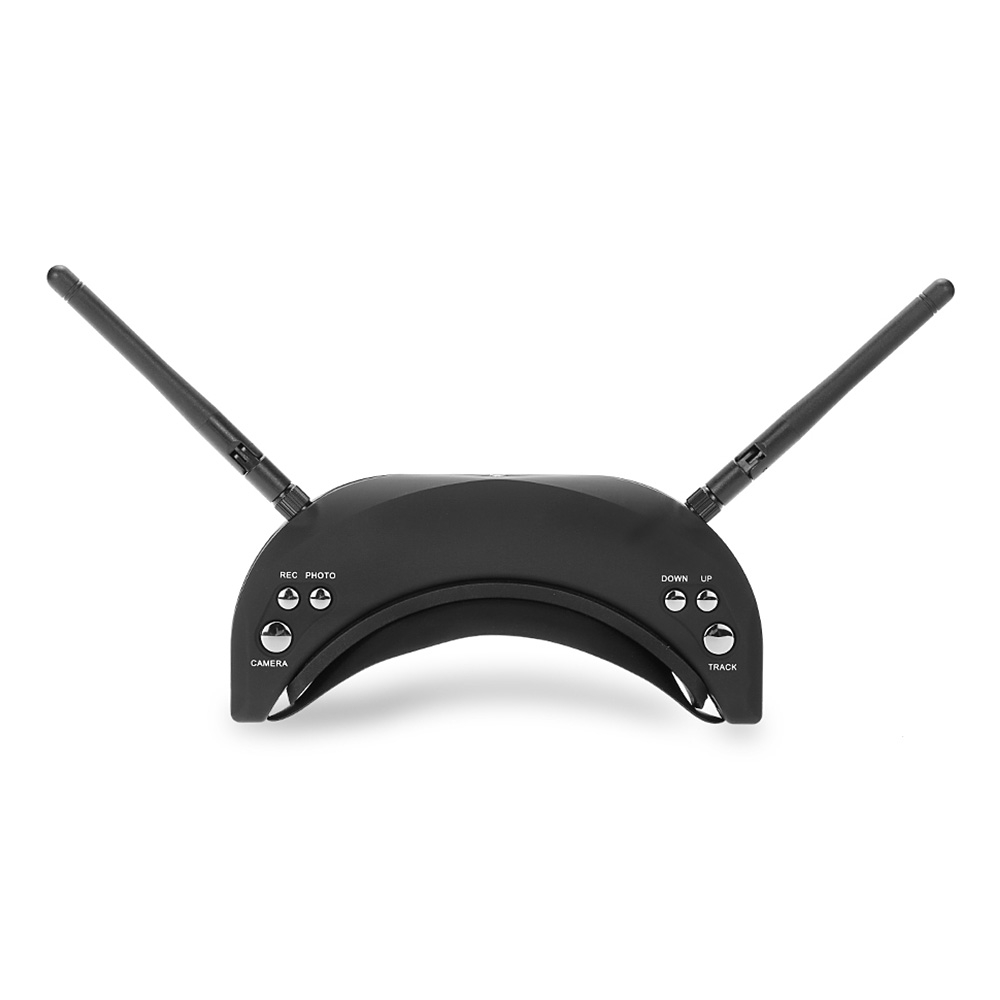 Skyzone SKY02S V+ 3D 5.8G 40CH FPV Goggles with Transmitter Camera Head Tracking HDMI DVR - Black