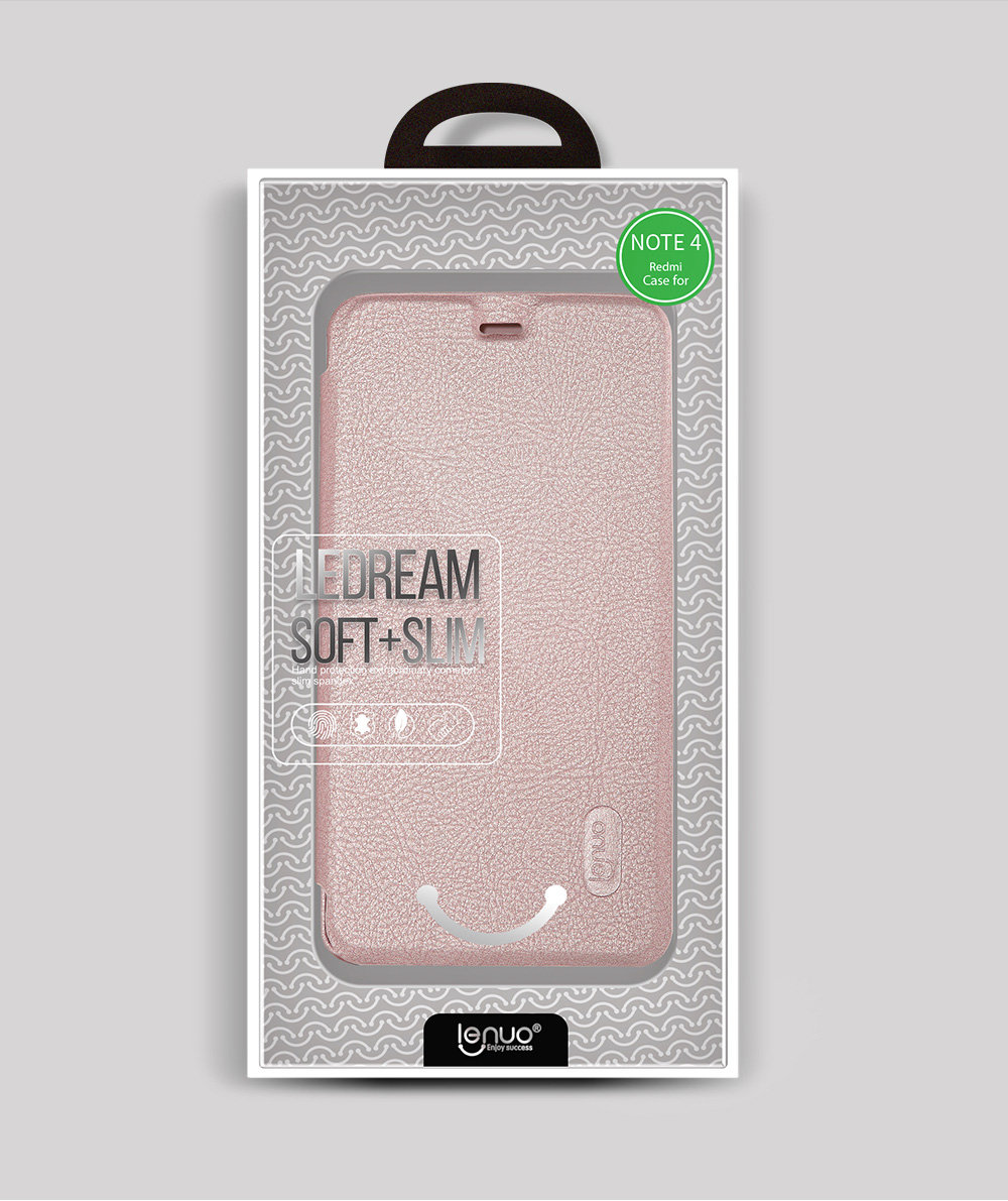 [HK Stock]Black Xiaomi Redmi Note 4 Case Lenuo Le Dream Series Superior Quality PC Phone Cover