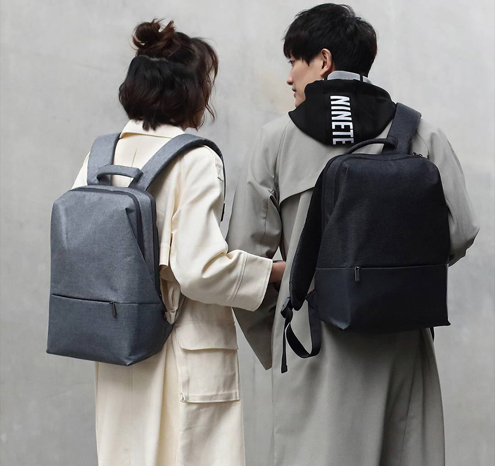 mi city backpack dark grey