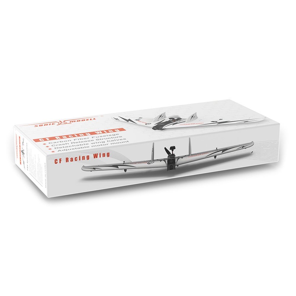 Sonicmodell CF Wing FPV EPO 1030mm Wingspan Racing Wing RC Airplane - KIT